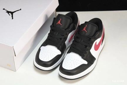 Hyperoad Black Jordan Red Low 1 Siren 0804